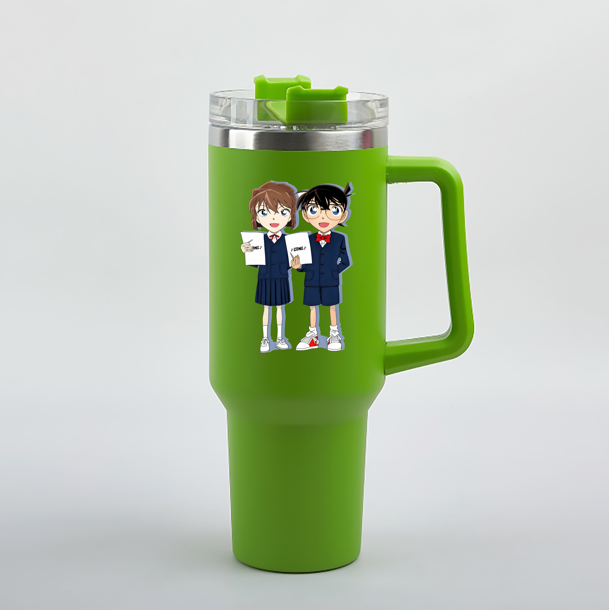 （画像用） 名探偵コナン 灰原 哀 はいばら あい Detective Conan Anita Hailey、Vi Graythorn Haibara Ai 1200mL車用タンブラー（カラープリント）